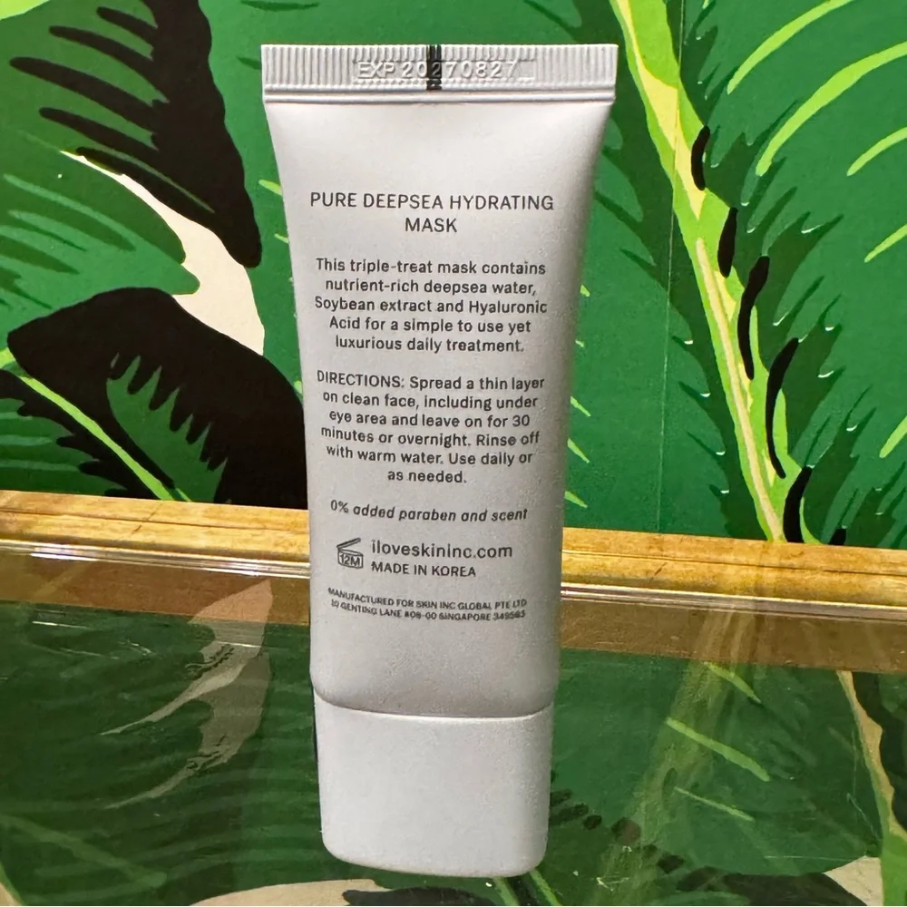 NWT Skin Inc Pure Deepsea Hydrating Overnight Gel Mask 30mL